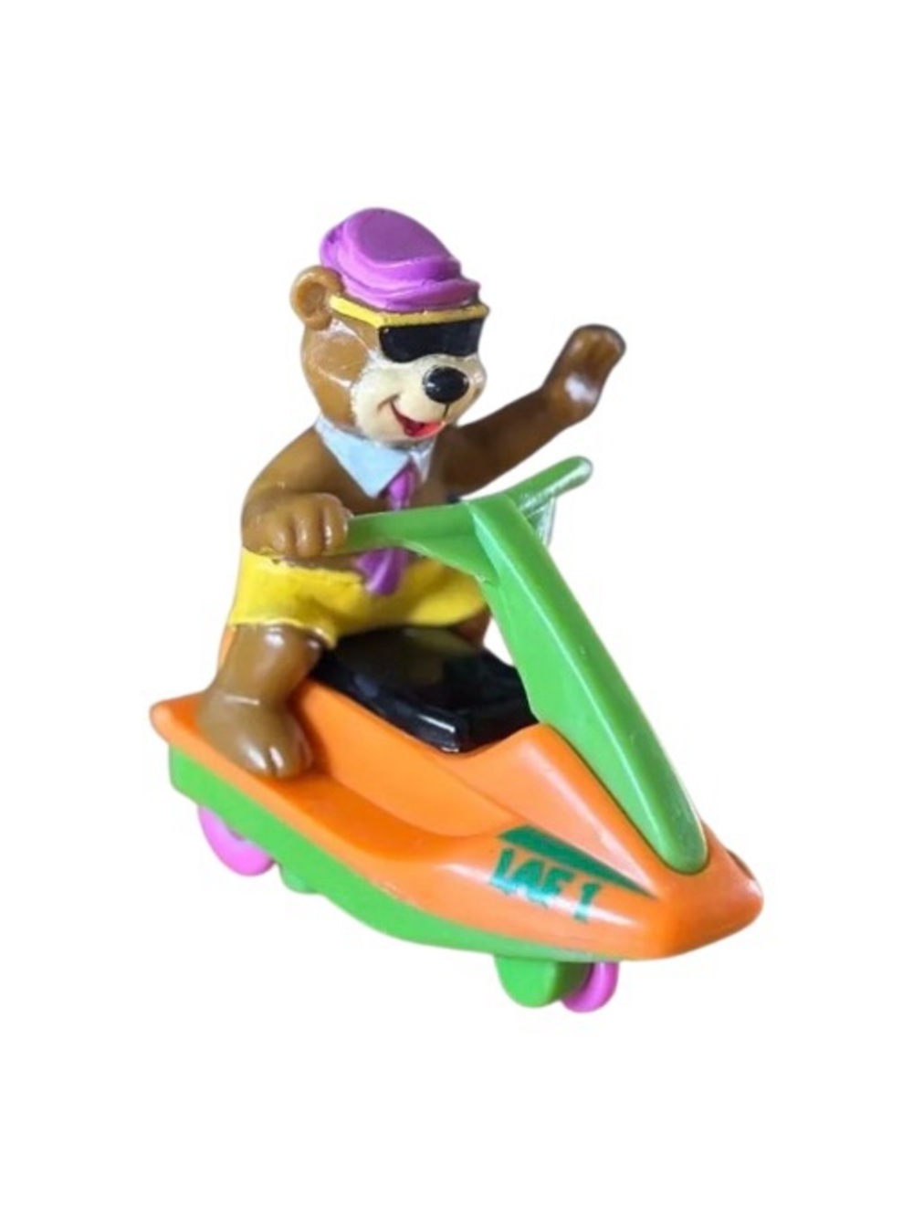 Yogi BearJet Ski Rev It 1991 Vintage McDonald Happy Meal Toy